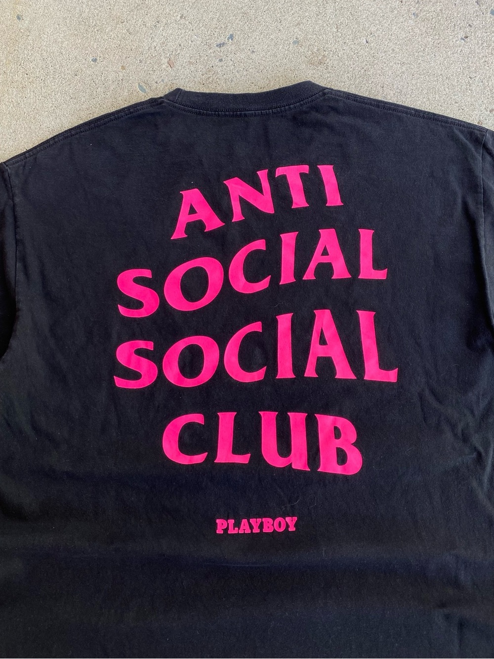 Anti Social Social Club x Playboy Streetwear Tee Shirt - Picture 2 of 7